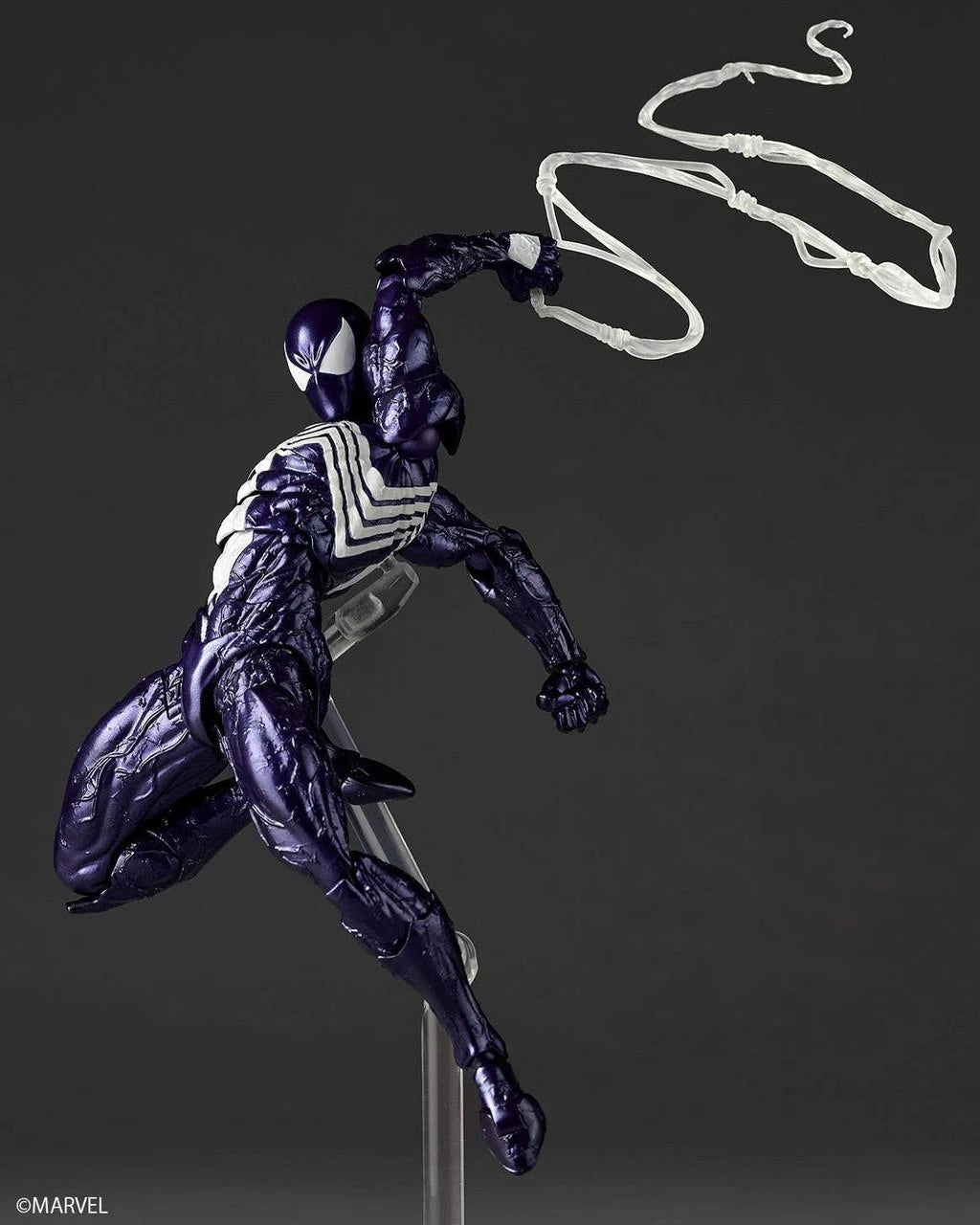 Kaiyodo Revoltech Amazing Yamaguchi Symbiote Spider-Man (Purple Ver.) (Completed) (Marvel Universe)