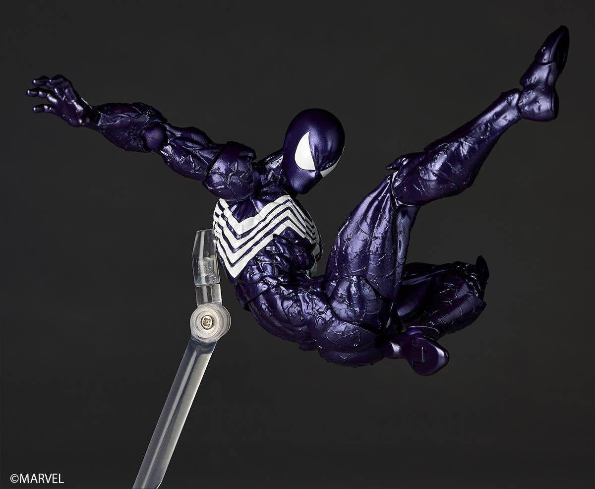 Kaiyodo Revoltech Amazing Yamaguchi Symbiote Spider-Man (Purple Ver.) (Completed) (Marvel Universe)