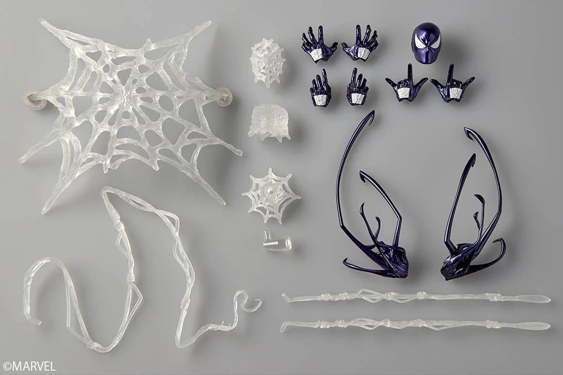 Kaiyodo Revoltech Amazing Yamaguchi Symbiote Spider-Man (Purple Ver.) (Completed) (Marvel Universe)