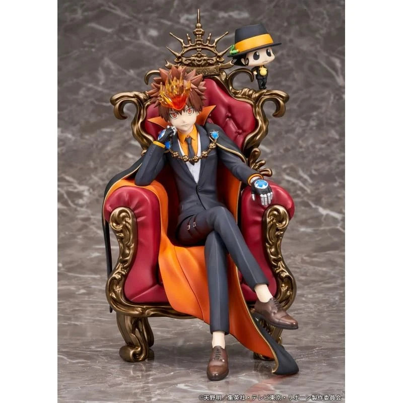 Katekyo Hitman Reborn! Tsunayoshi Sawada & Reborn Scale Figure - Proof