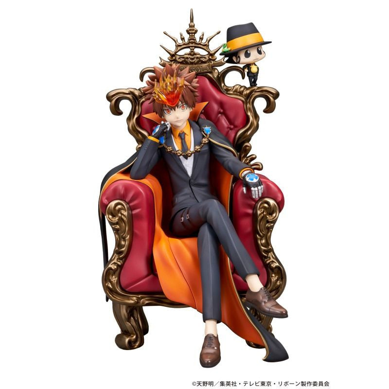 Katekyo Hitman Reborn! Tsunayoshi Sawada & Reborn Scale Figure - Proof