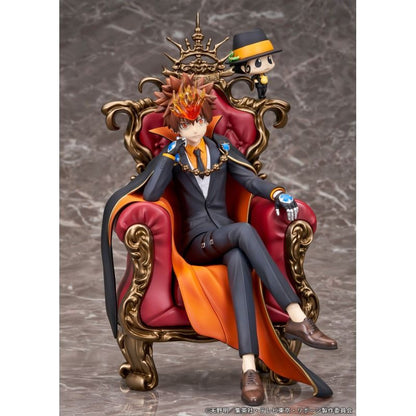 Katekyo Hitman Reborn! Tsunayoshi Sawada & Reborn Scale Figure - Proof