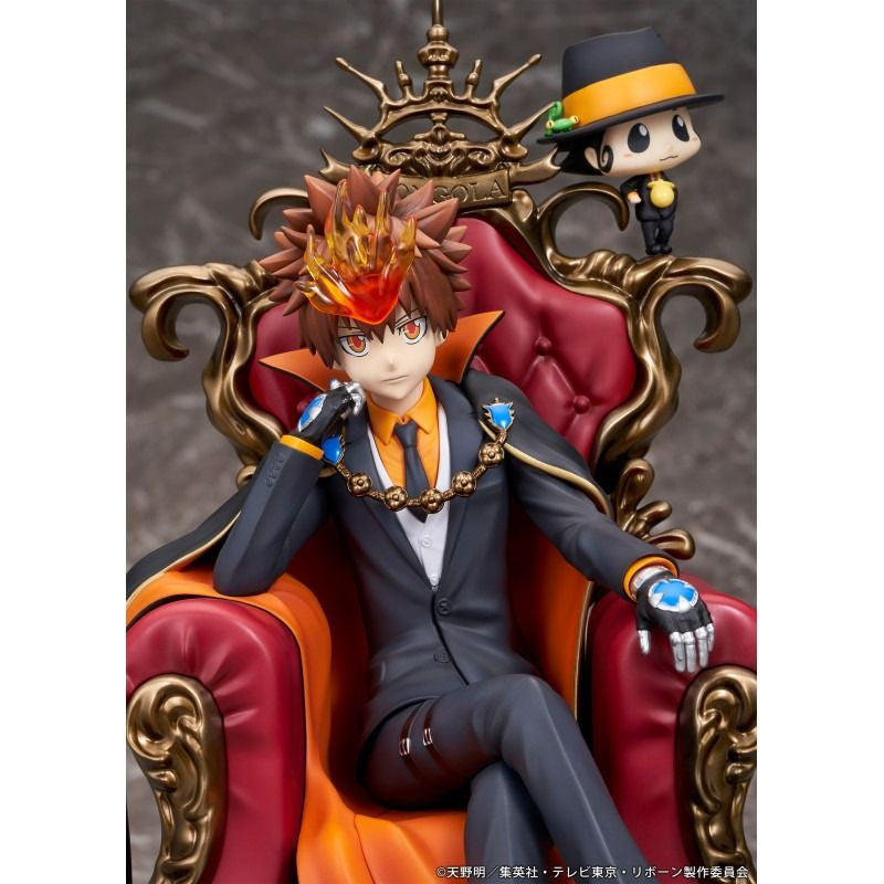 Katekyo Hitman Reborn! Tsunayoshi Sawada & Reborn Scale Figure - Proof