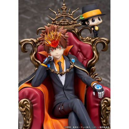 Katekyo Hitman Reborn! Tsunayoshi Sawada & Reborn Scale Figure - Proof