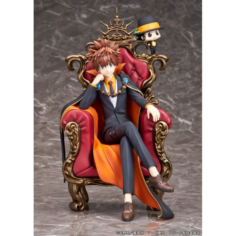 Katekyo Hitman Reborn! Tsunayoshi Sawada & Reborn Scale Figure - Proof