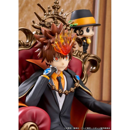 Katekyo Hitman Reborn! Tsunayoshi Sawada & Reborn Scale Figure - Proof