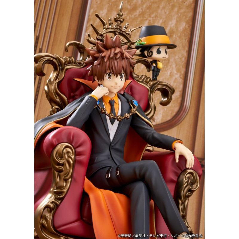Katekyo Hitman Reborn! Tsunayoshi Sawada & Reborn Scale Figure - Proof