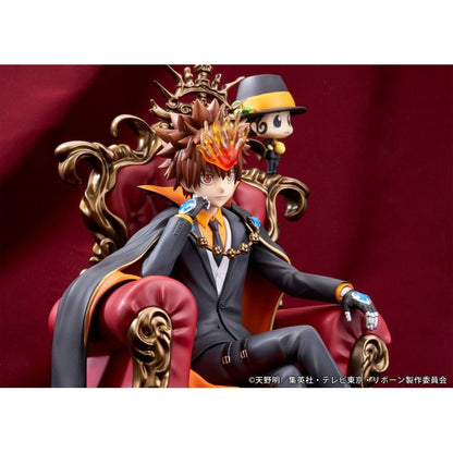 Katekyo Hitman Reborn! Tsunayoshi Sawada & Reborn Scale Figure - Proof