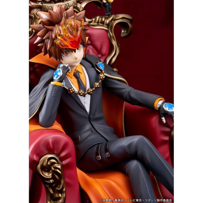 Katekyo Hitman Reborn! Tsunayoshi Sawada & Reborn Scale Figure - Proof