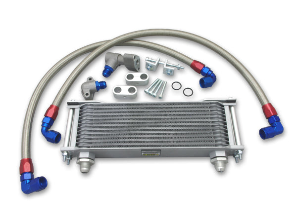 Product Image for kawasaki Z/KZ Earls Oil Cooler Kit Silver 9 inches 13 stages