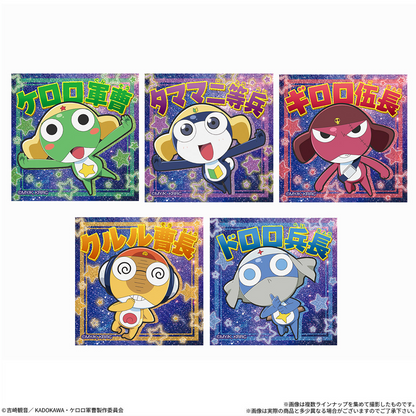 Keroro Gunsō☆ Tray Gummies with Stickers - BANDAI Candy