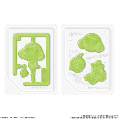 Keroro Gunsō☆ Tray Gummies with Stickers - BANDAI Candy
