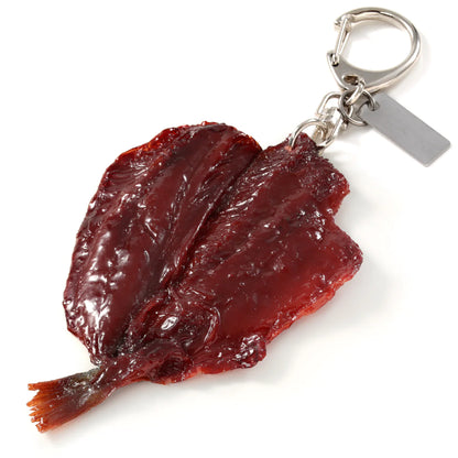 Fake Food / Grilled Horse Mackerel / Key Ring
