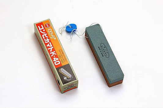 KING COMBINATION SCYTHE WHETSTONE K-40 Knife Sharpening Stone / Whetstone