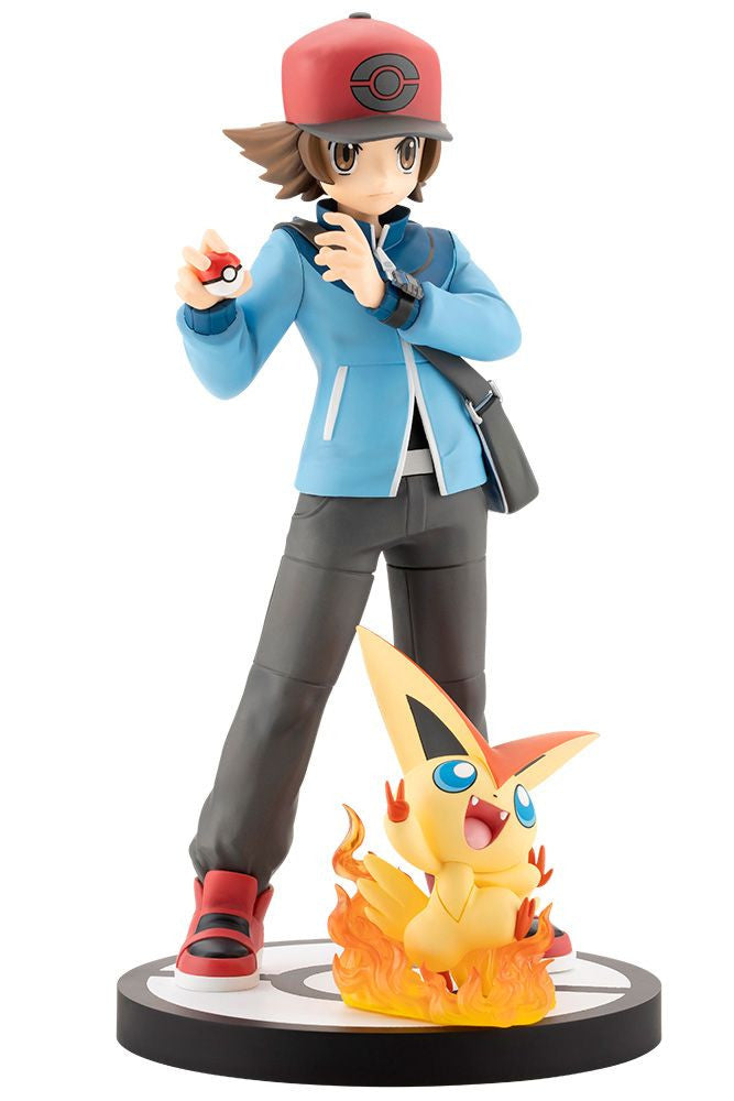 Pokemon ARTFX J Hilbert with Victini - Kotobukiya