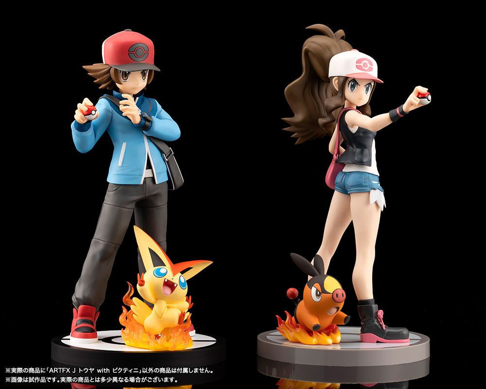 Pokemon ARTFX J Hilbert with Victini - Kotobukiya