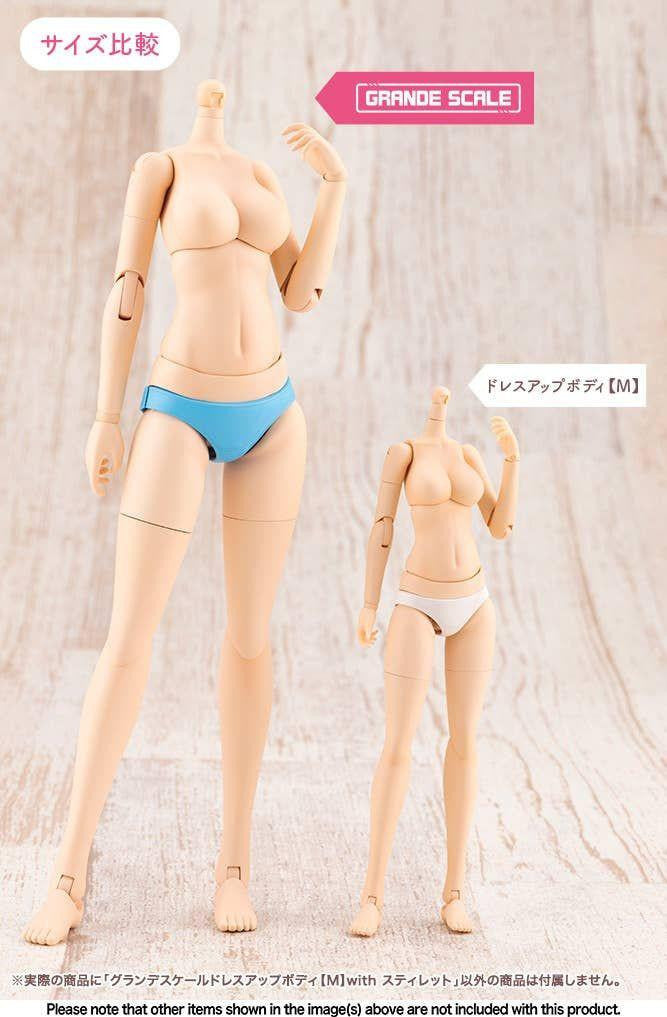Kotobukiya GRANDE SCALE DRESS UP BODY [M] with STYLET (Plastic model)