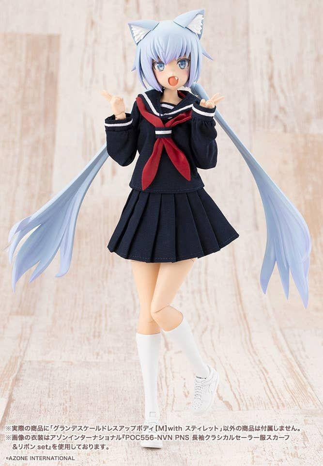 Kotobukiya GRANDE SCALE DRESS UP BODY [M] with STYLET (Plastic model)
