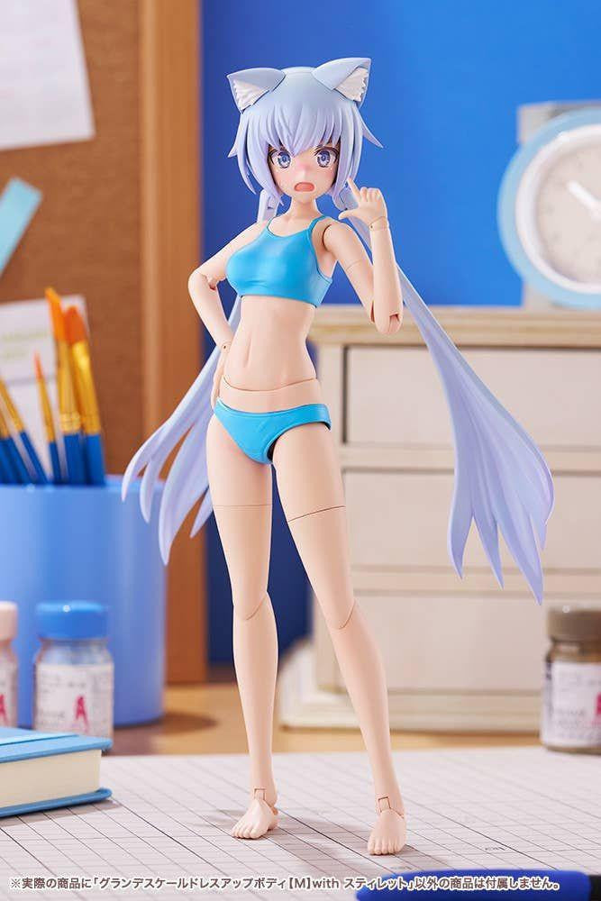 Kotobukiya GRANDE SCALE DRESS UP BODY [M] with STYLET (Plastic model)