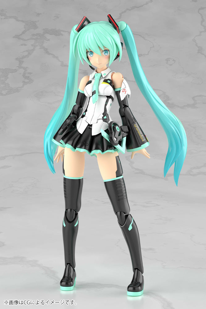 Kotobukiya GRANDE SCALE Frame Music Girl Hatsune Miku (Plastic model) (Vocaloid)