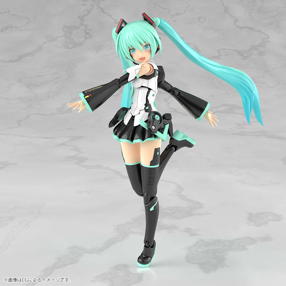 Kotobukiya GRANDE SCALE Frame Music Girl Hatsune Miku (Plastic model) (Vocaloid)