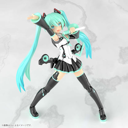 Kotobukiya GRANDE SCALE Frame Music Girl Hatsune Miku (Plastic model) (Vocaloid)