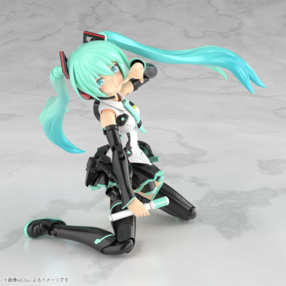 Kotobukiya GRANDE SCALE Frame Music Girl Hatsune Miku (Plastic model) (Vocaloid)