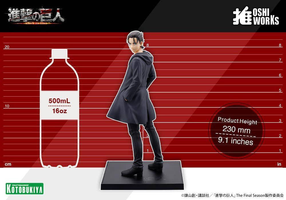 Kotobukiya OSHI WORKS Eren Yeager The Final Season ver. (Figure) (Attack on Titan)
