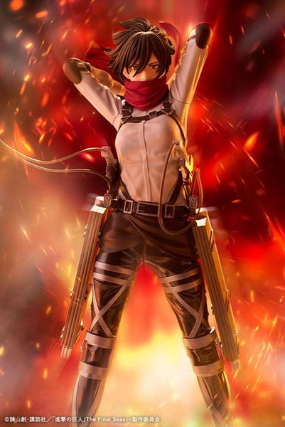 Kotobukiya OSHI WORKS Mikasa Ackerman The Final Season ver. (Figure) (Attack on Titan)