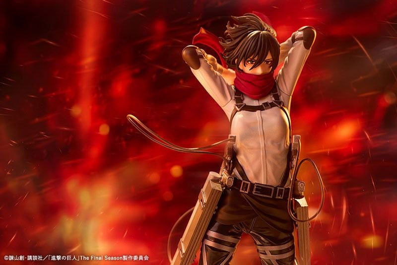 Kotobukiya OSHI WORKS Mikasa Ackerman The Final Season ver. (Figure) (Attack on Titan)