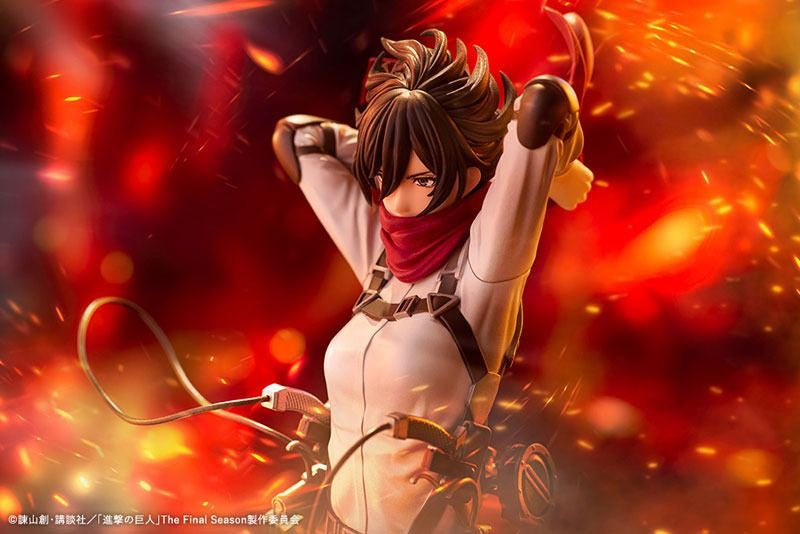 Kotobukiya OSHI WORKS Mikasa Ackerman The Final Season ver. (Figure) (Attack on Titan)