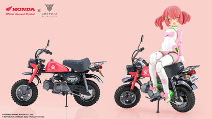 Kotobukiya PUNI MOFU RACING MAO with Honda Z50J-1 Monkey (Plastic model)