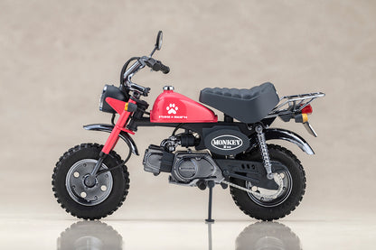 Kotobukiya PUNI MOFU RACING MAO with Honda Z50J-1 Monkey (Plastic model)