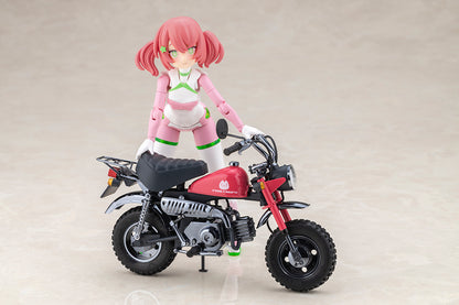 Kotobukiya PUNI MOFU RACING MAO with Honda Z50J-1 Monkey (Plastic model)