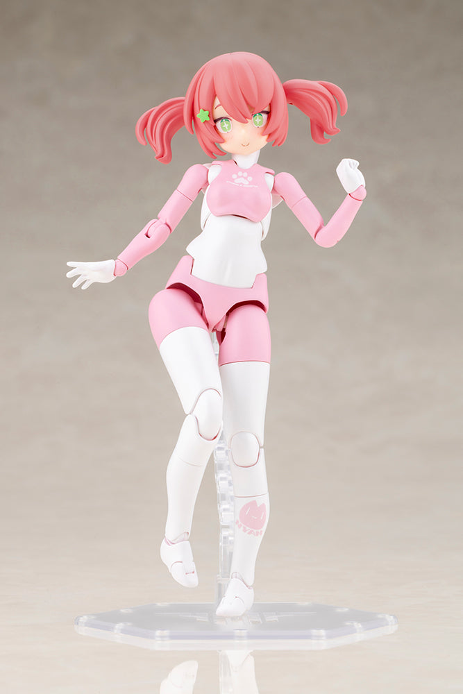 Kotobukiya PUNI MOFU RACING MAO with Honda Z50J-1 Monkey (Plastic model)