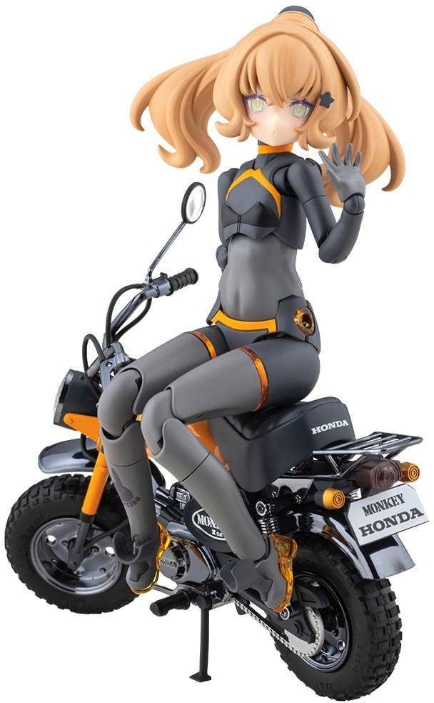 Kotobukiya PUNI MOFU RACING TU with Honda Z50J-1 Monkey (Plastic model)