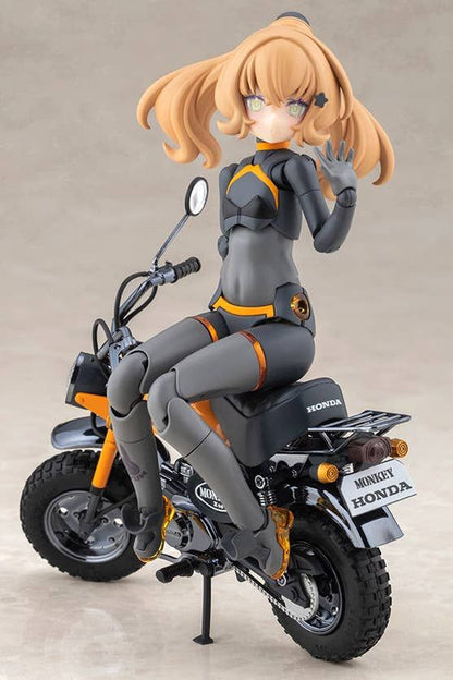 Kotobukiya PUNI MOFU RACING TU with Honda Z50J-1 Monkey (Plastic model)