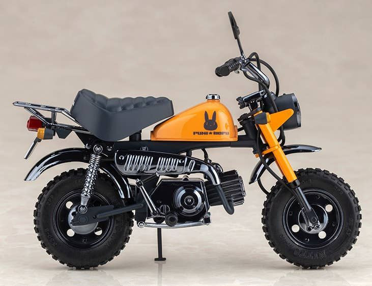 Kotobukiya PUNI MOFU RACING TU with Honda Z50J-1 Monkey (Plastic model)