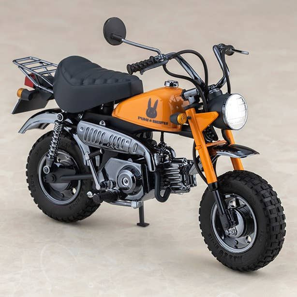 Kotobukiya PUNI MOFU RACING TU with Honda Z50J-1 Monkey (Plastic model)