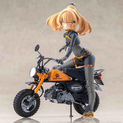 Kotobukiya PUNI MOFU RACING TU with Honda Z50J-1 Monkey (Plastic model)