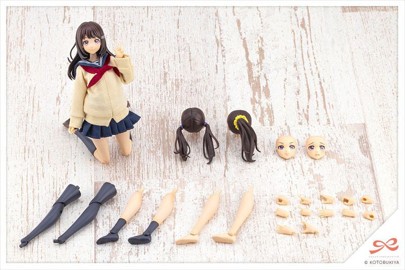 Kotobukiya Sousai Shojo Teien KIRU PLA Madoka Yuki [TOUOU HIGH SCHOOL WINTER CLOTHES] (Plastic model)