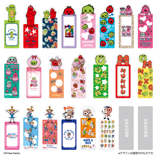 LIFESTYLE BANDAI Bookmark Collection P-kies Family