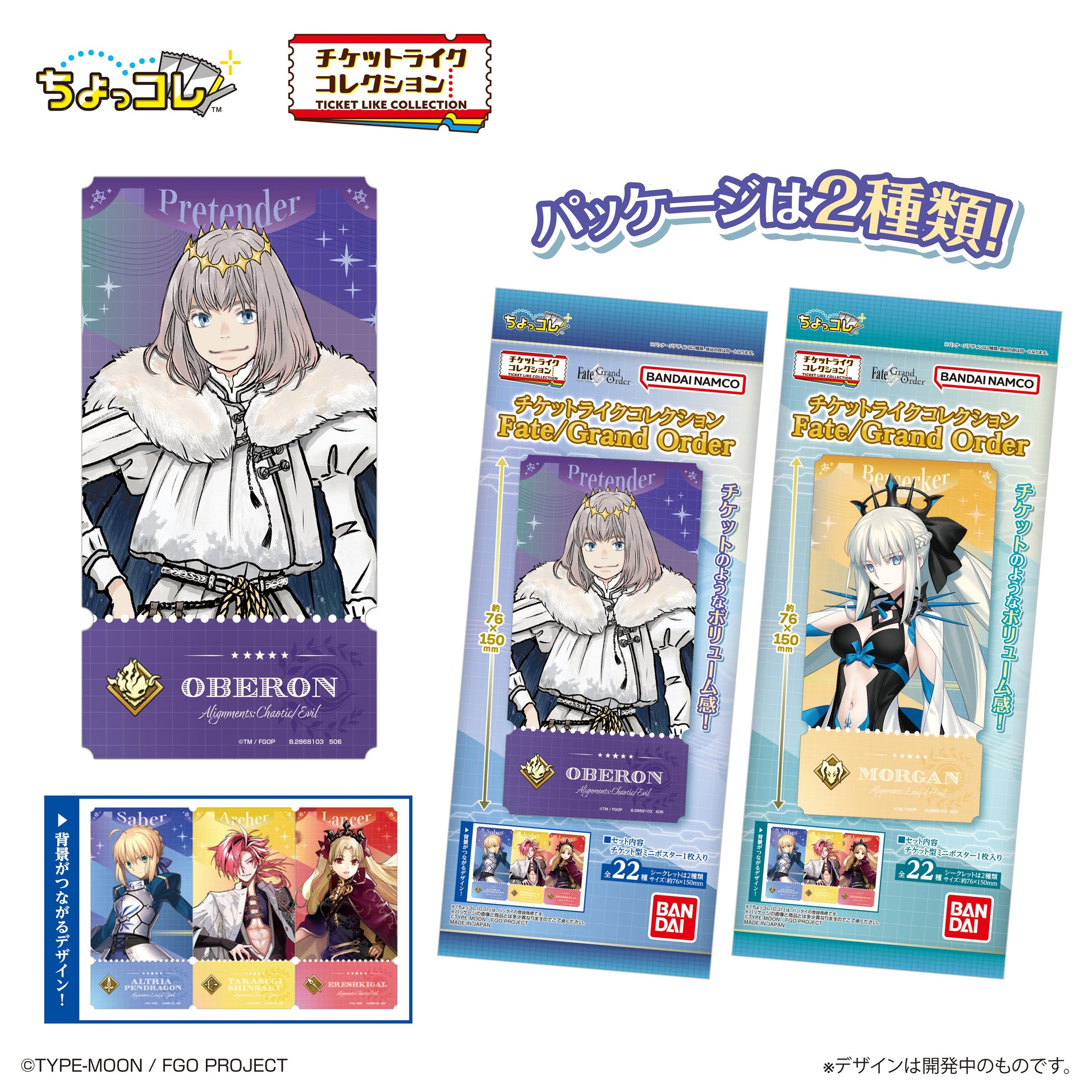LIFESTYLE BANDAI Ticket-Like Collection Fate/Grand Order (Fate)