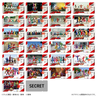 LIFESTYLE BANDAI Ticket-Like Collection Super Sentai Series Vol.2 (Sentai Series)