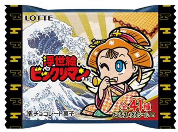 LOTTE Ukiyo-e Bikkuriman Chocolate (Bikkuriman)
