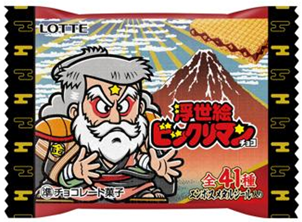 LOTTE Ukiyo-e Bikkuriman Chocolate (Bikkuriman)