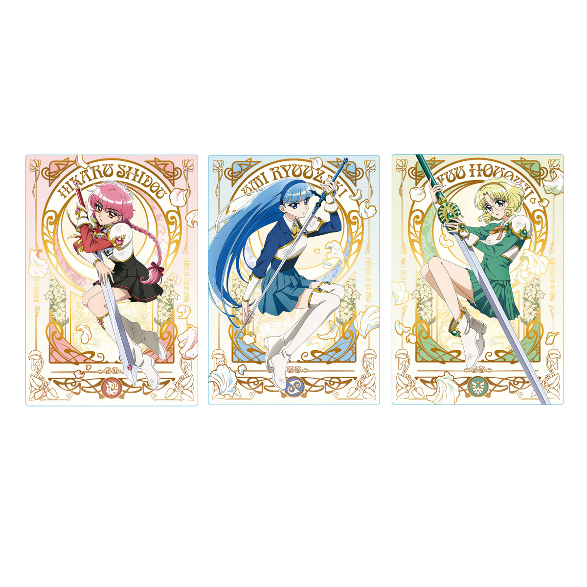 “Magic Knight Rayearth” Twin Wafer - BANDAI Candy