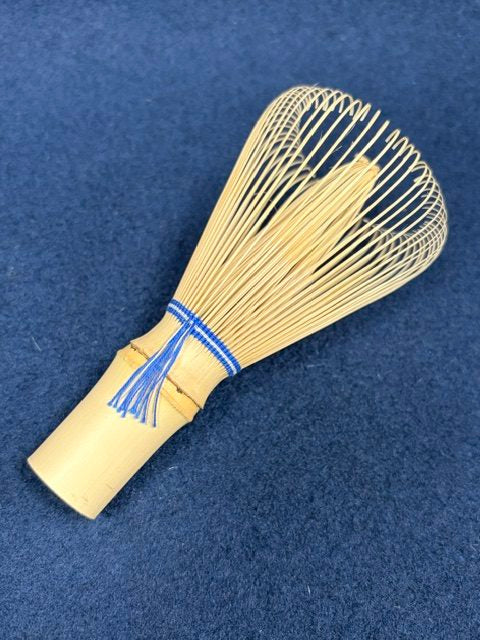 Masterwork Kazuho Fine-Tine Matcha Tea Whisk (Chasen) (Blue Thread) — Takayama Chasen