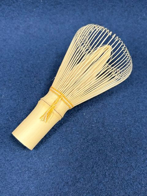 Masterwork Kazuho Fine-Tine Matcha Tea Whisk (Chasen) (Yellow Thread) — Takayama Chasen