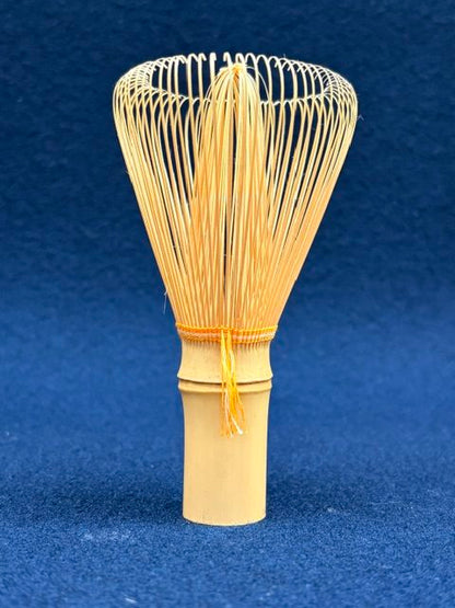 Masterwork Kazuho Fine-Tine Matcha Tea Whisk (Chasen) (Yellow Thread) — Takayama Chasen